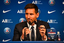 Họp báo Messi gia nhập PSG: Tôi muốn vô địch C1, sẽ rất áp lực nếu phải đối đầu Barca