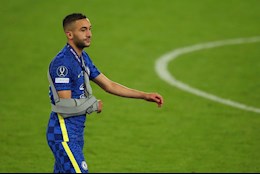 Nỗi buồn của Ziyech trong ngày Chelsea giành Siêu Cúp Châu Âu