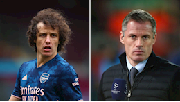 David Luiz phản đòn Jamie Carragher