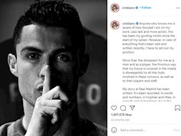 Ronaldo bực tức lên tiếng sau tin đồn "bán không ai mua"