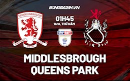 Nhận định bóng đá Middlesbrough vs QPR 1h45 ngày 19/8 (Hạng Nhất Anh 2021/22)