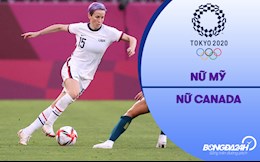 Video tổng hợp Mỹ 0-1 Canada (Bán kết BĐ nữ Olympic 2020)