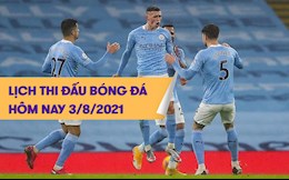 Lịch thi đấu bóng đá hôm nay 3/8: BĐ nam Olympic; Giao hữu Man City vs Blackpool