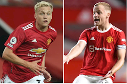 Ngỡ ngàng với sự thay đổi về ngoại hình của Donny van de Beek