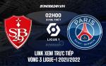 Link xem trực tiếp Brest vs PSG vòng 3 Ligue 1 2021 ở đâu ?