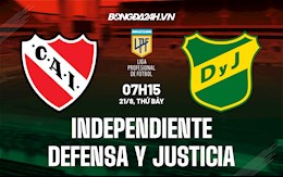 Nhận định Independiente vs Defensa y Justicia 7h15 ngày 21/8 (VĐQG Argentina 2021)