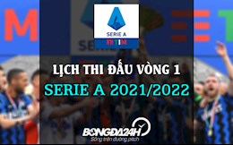 Lịch thi đấu bóng đá Ý: Vòng 1 Serie A 2021/2022 mới nhất