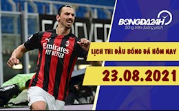 Lịch thi đấu bóng đá hôm nay 23/8: Sampdoria vs AC Milan; West Ham vs Leicester