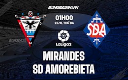 Nhận định Mirandes vs Amorebieta 1h00 ngày 24/8 (Hạng 2 Tây Ban Nha 2021/22)