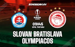 Nhận định Slovan Bratislava vs Olympiacos 1h45 ngày 27/8 (Cúp C2 châu Âu 2021/22)