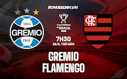 Nhận định Gremio vs Flamengo 7h30 ngày 26/8 (Cúp quốc gia Brazil 2021)