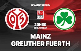 Nhận định Mainz vs Greuther Furth 20h30 ngày 28/8 (Bundesliga 2021/22)