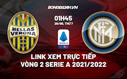 Link xem trực tiếp Verona vs Inter Milan vòng 2 Serie A 2021 ở đâu ?