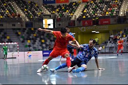 ĐT futsal Việt Nam có màn thử lửa đầu tiên trước VCK futsal World Cup