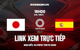 Trực tiếp VTV6 Nhật Bản vs Tây Ban Nha link xem bán kết Olympic 2020