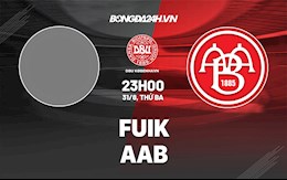 Nhận định FIUK vs AaB 23h00 ngày 31/8 (Cúp quốc gia Đan Mạch 2021/22)