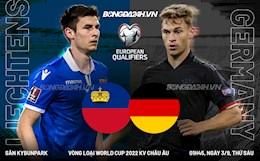 Nhận định Liechtenstein vs Đức 1h45 ngày 3/9 (Vòng loại World Cup 2022)