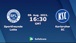 Nhận định,  Sportfreunde Lotte vs Karlsruher 23h30 ngày 9/8 (Cúp quốc gia Đức 2021/22)