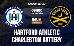Nhận định Hartford Athletic vs Charleston Battery 6h ngày 2/9 (Hạng Nhất Mỹ 2021/22)