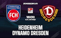 Nhận định Heidenheim vs Dynamo Dresden 18h30 ngày 12/9 (Hạng 2 Đức 2021/22)