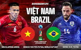 Kém quá xa về đẳng cấp, Futsal Việt Nam đành cam chịu trước Futsal Brazil