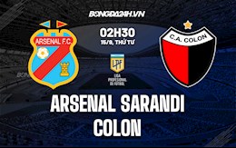 Nhận định bóng đá Arsenal Sarandi vs Colon 2h30 ngày 15/9 (VĐQG Argentina 2021)