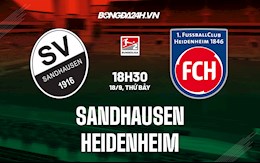 Nhận định bóng đá Sandhausen vs Heidenheim 18h30 ngày 18/9 (Hạng 2 Đức 2021/22)