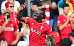 Mane đi vào lịch sử Premier League sau bàn thứ 100 cho Liverpool