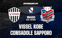 Nhận định Vissel Kobe vs Consadole Sapporo 16h00 ngày 18/9 (VĐQG Nhật Bản 2021)