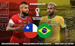Nhận định Chile vs Brazil (8h00 ngày 3/9): Chiến thắng thứ 7