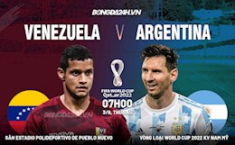 Video tổng hợp: Venezuela 1-3 Argentina (Vòng loại World Cup 2022)