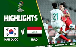 Video tổng hợp Hàn Quốc 0-0 Iraq (vòng loại World Cup 2022)