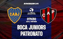 Nhận định bóng đá Boca Juniors vs Patronato 7h30 ngày 23/9 (Cúp QG Argentina 2021/22)