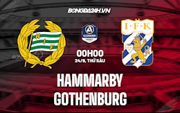 Nhận định bóng đá Hammarby vs Gothenburg 0h ngày 24/9 (VĐQG Thụy Điển 2021/22)