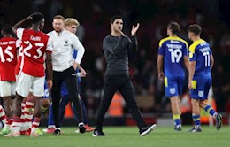 Lại thắng cách biệt ở cúp Liên đoàn, Mikel Arteta nổ tưng bừng