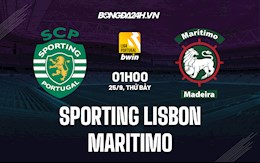 Nhận định Sporting Lisbon vs Maritimo 1h00 ngày 25/9 (VĐQG Thổ Nhĩ Kỳ 2021/22)