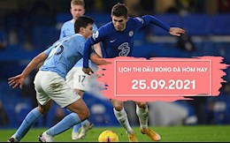 Lịch thi đấu bóng đá hôm nay 25/9: Chelsea vs Man City; MU vs Aston Villa