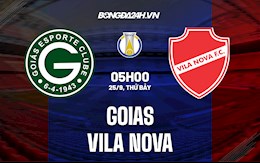 Nhận định bóng đá Goias vs Vila Nova 5h00 ngày 25/9 (Hạng 2 Brazil 2021/22)