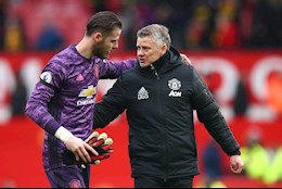 HLV Solskjaer tiết lộ sự quyết tâm của David de Gea