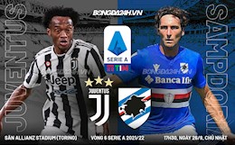 Nhận định bóng đá Juventus vs Sampdoria 17h30 ngày 26/9 (Serie A 2021/22)