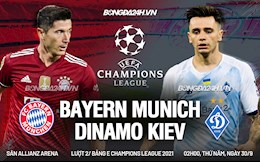 Nhận định Bayern Munich vs Dynamo Kiev (02h00 ngày 30/9): Hạ kẻ lót đường