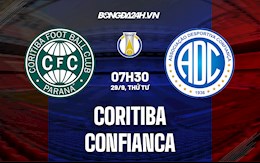 Nhận định,  Coritiba vs Confianca 7h30 ngày 29/9 (Hạng 2 Brazil 2021)