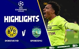 Video Dortmund vs Sporting Lisbon cúp C1: Người thay thế Sancho lập công