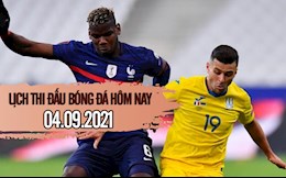 Lịch thi đấu bóng đá hôm nay 4/9: Ukraine vs Pháp; Qatar vs Bồ Đào Nha