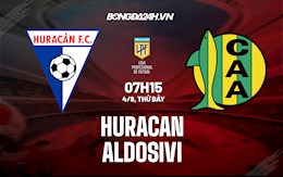 Nhận định bóng đá Huracan vs Aldosivi 7h15 ngày 4/9 (VĐQG Argentina 2021/22)
