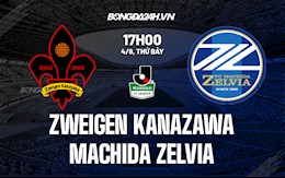 Nhận định Zweigen Kanazawa vs Machida Zelvia 17h00 ngày 4/9 (Hạng 2 Nhật Bản 2021)