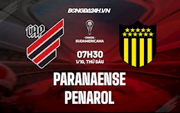 Nhận định bóng đá Paranaense vs Penarol 7h30 ngày 1/10 (Copa Sudamericana 2021)