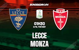 Nhận định,  Lecce vs Monza 1h30 ngày 2/10 (Hạng 2 Italia 2021/22)