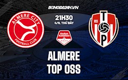 Nhận định bóng đá Almere vs TOP Oss 21h30 ngày 4/9 (Hạng 2 Hà Lan 2021/22)