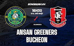 Nhận định Ansan Greeners vs Bucheon 16h30 ngày 5/9 (Hạng 2 Hàn Quốc 2021)